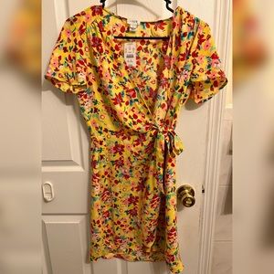 J. Crew Floral Wrap Dress